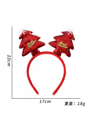 Kids Christmas Santa Claus Christmas Tree Snowman Deer Bear Party Headband